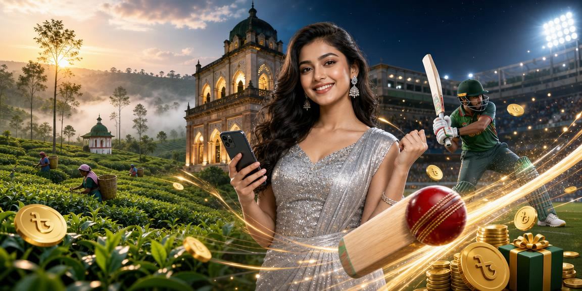সিলেটে ক্রিকেট বেটিং এবং গেমস উপভোগ করছেন ব্যবহারকারী